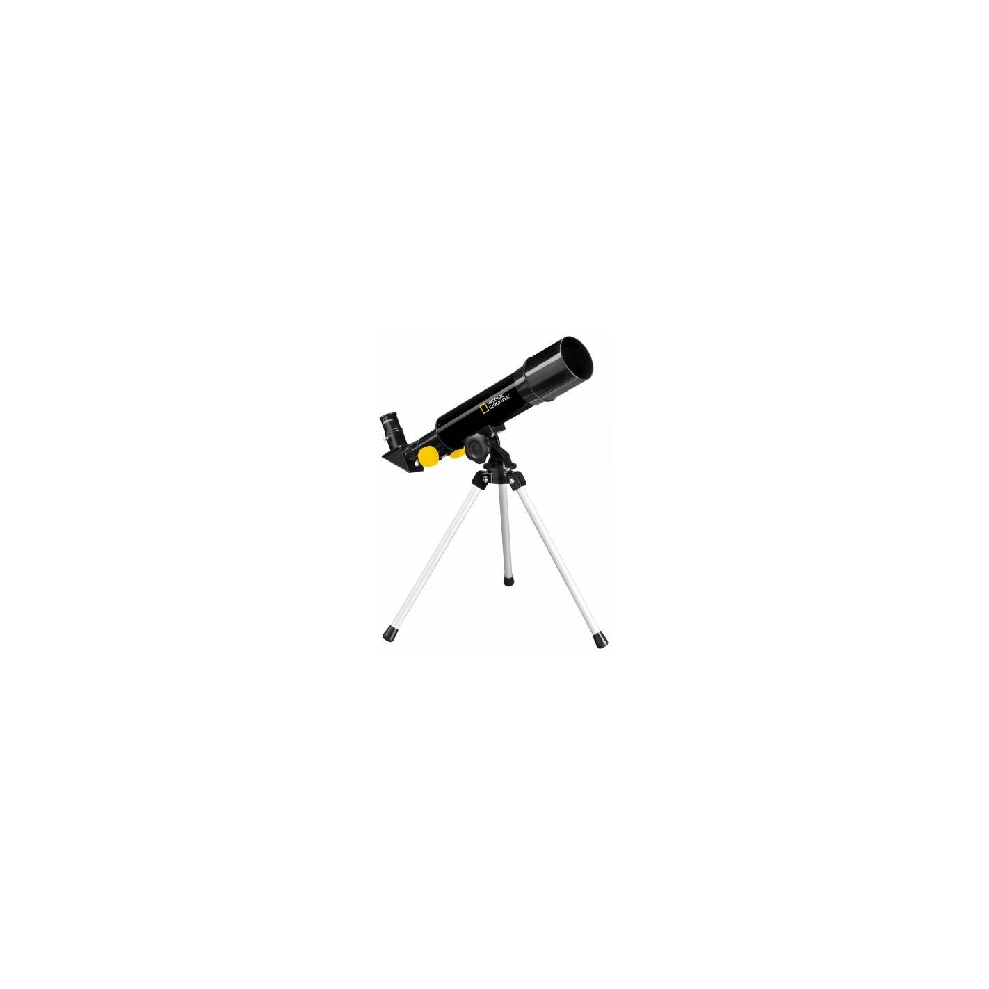 Set De Telescopio + Microscopio Para Niños National Geographic + Accesorios  - Negro/Amarillo